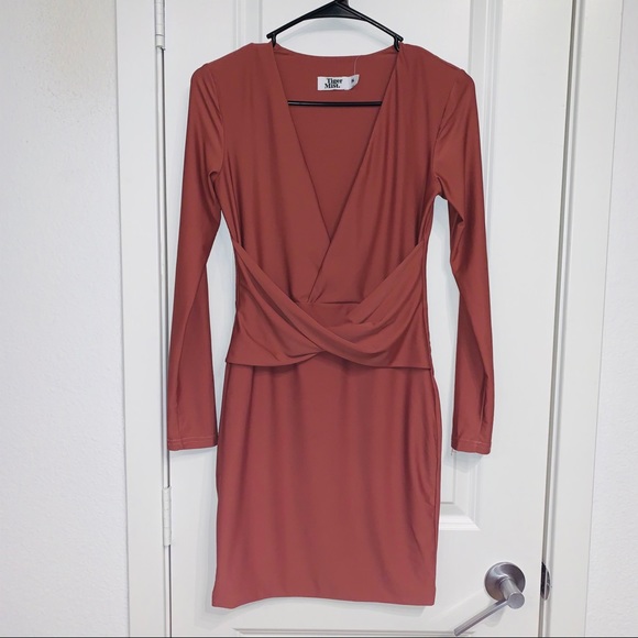 NWT Tiger Mist |  Over Under Dress Rose - Picture 3 of 9